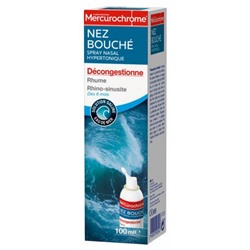 Mercurochrome Nez Bouch? Spray Nasal Hypertonique 100 ml