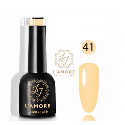Гель лак для ногтей Luxury L’AMORE FASHION 12мл тон 41