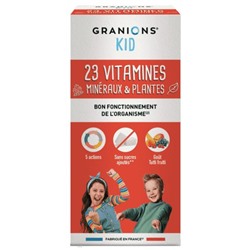 Granions Kid 23 Vitamines Min?raux et Plantes 200 ml
