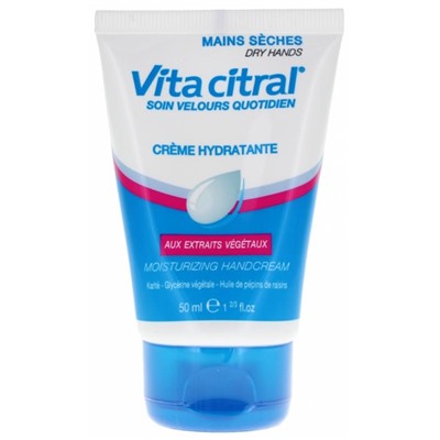 Vita Citral Soin Velours Quotidien Cr?me Hydratante Mains S?ches 50 ml