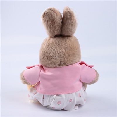 Мягкая игрушка "Little Friend", зайка в платье и розовой кофточке