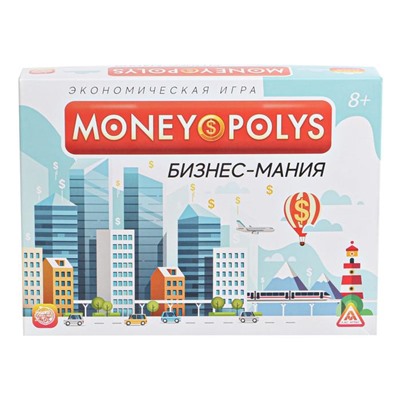 Экономическая игра «MONEY POLYS. Бизнес-мания», 8+