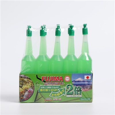 Удобрение Японское FUJIMA для всех типов растений, зелёный, 35 мл, 10 шт