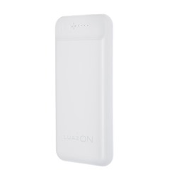 Внешний аккумулятор LuazON PB-29, Li-Pol, 10000 мАч, 2 USB, Type-C, microUSB, 2.1 A/1 A