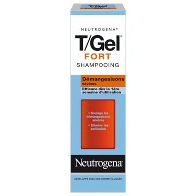 Neutrogena T-Gel Fort Shampoing D?mangeaisons S?v?res 250 ml