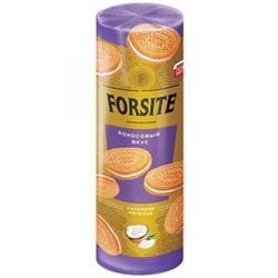 «Forsite», печенье-сэндвич с кокосовым вкусом, 208 гр. Яшкино