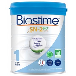 Biostime SN-2 Bio Plus 1er ?ge De 0 ? 6 Mois 800 g
