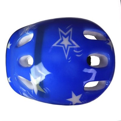 Шлем защитный. 4-15лет / Yan-089BL / уп 50 / синий