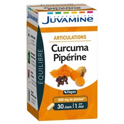 Juvamine Articulations Curcuma Pip?rine 30 Comprim?s