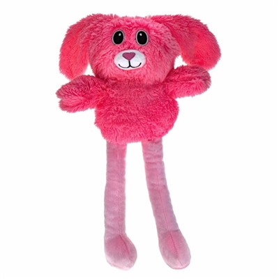 Мягкая игрушка «Заяц Потягун» розовый, 80 см, вытягиваются уши-лапы