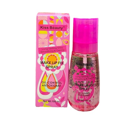 Фиксатор для макияжа Kiss Beauty Fix Spray Oil Control 100мл