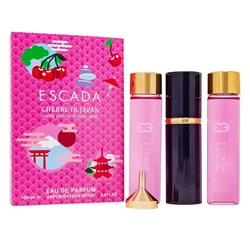 Парфюмерный набор Escada Cherry In Japan 3в1 100мл