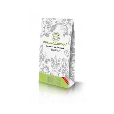 Чай зеленый байховый с ароматом жасмина 80г