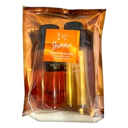Подарочный набор Victoria s Secret Amber Romance Shimmer 75 ml*2шт