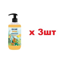 EXXE Джунгли Жидкое мыло 500мл Тропическое манго	3шт