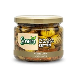Оливки на гриле в масле Sosero Izgara Zeytin 290гр