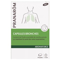 Pranar?m Aromaforce Capsules Bronches Bio 30 Capsules