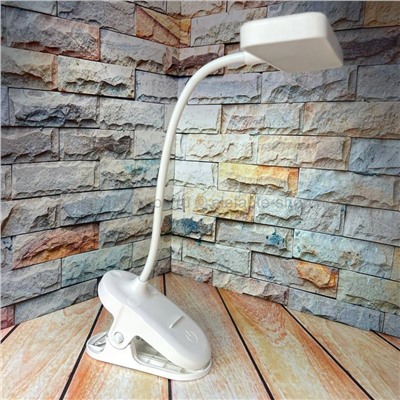 Светодиодная лампа на прищепке LED Table Lamp White MA-849 (96)