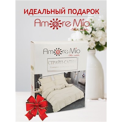 КПБ Amore Mio Страйп-сатин Cream (tr-201274-gr)