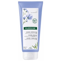 Klorane Volume - Cheveux Fins Apr?s-Shampoing au Lin Bio 200 ml
