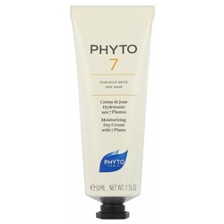 Phyto 7 Cr?me de Jour Hydratante Aux 7 Plantes Cheveux Secs 50 ml