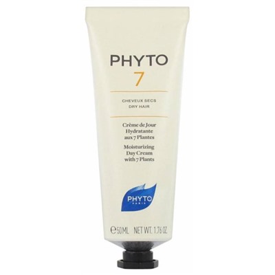 Phyto 7 Cr?me de Jour Hydratante Aux 7 Plantes Cheveux Secs 50 ml