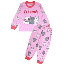 Пижама для девочки Bonito Kids (BK976PJ) розовый