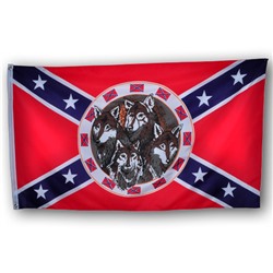 Флаг "Волки Конфедерации"