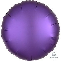 В0384-8 Шар круг 46см фиолетовый