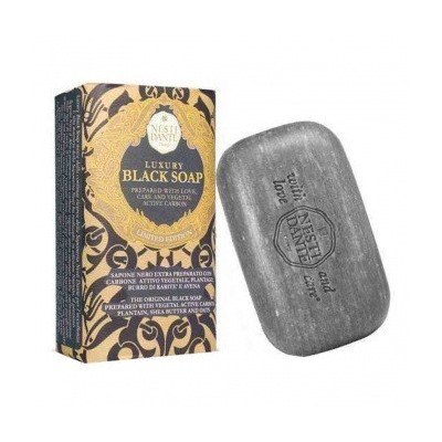 Мыло Nesti Dante Luxury Black Soap Роскошное Чёрное 250 g
