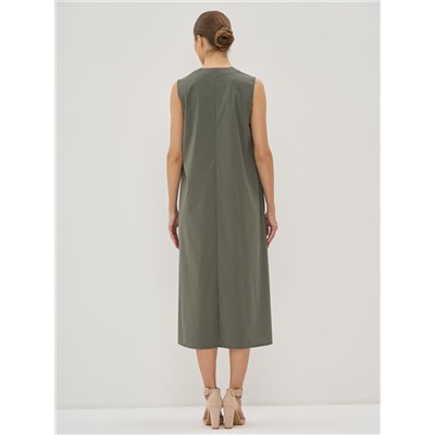 Платье женское 5241-3793; БХ18 тёмно-оливковый