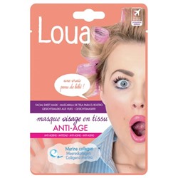 Loua Masque Visage en Tissu Anti-?ge 23 ml