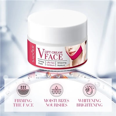 SADOER Омолаживающий крем для лица с лифтинг эффектом V Lift  Face Cream, 30гр.