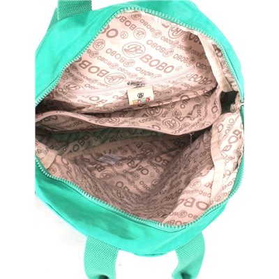 Рюкзак жен текстиль BoBo-1303-1 (дорожный),  1отд. 1внеш,  4внут/карм,  зеленый 249648