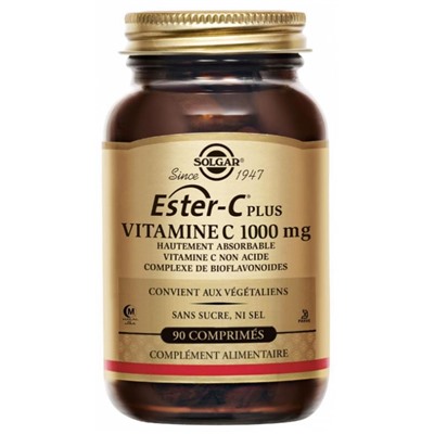 Solgar Ester-C Plus Vitamine C 1000 mg 90 Comprim?s