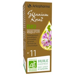 Arkopharma Huile Essentielle G?ranium Rosat (Pelargonium graveolens) n°11 Bio 5 ml