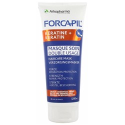 Arkopharma Forcapil K?ratine + Masque Soin Double Usage 200 ml