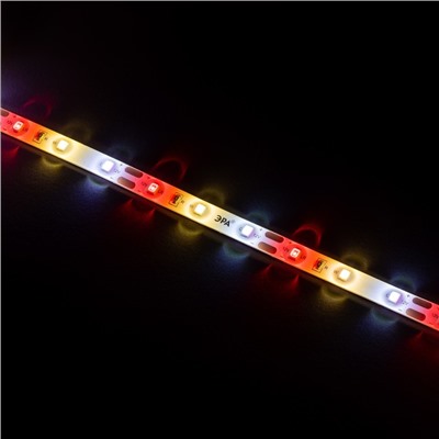 Светодиодная лента для растений ЭРА FITO-Strip Light-Rа90-3m полного спектра 3м IP65, с адаптером 12