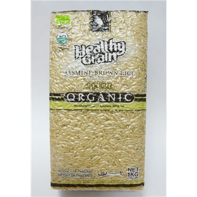 Рис коричневый органический тайский жасмин SAWAT-D