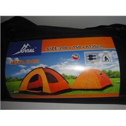 Палатка JOVIAL CT-8101 2-местная 200х150х135см