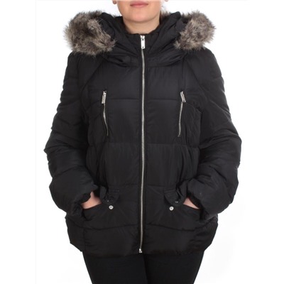 B-13 BLACK Куртка зимняя женская NO NAME (150 гр. холлофайбер)
