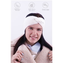 Женская повязка на голову GL1601 Молочный