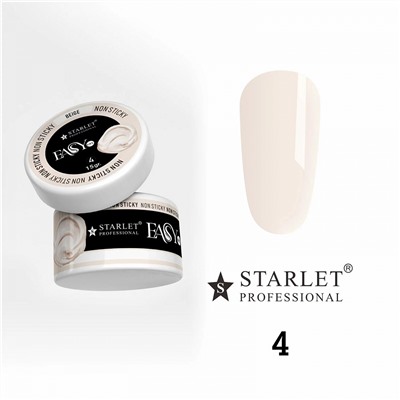Гель для моделирования и укрепления ногтей Starlet Professional Easy 15гр, тон 04