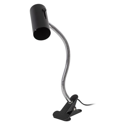 Светильник для рептилий на прищепке для ультрафиолетовой и инфракрасной лампы ЭРА FITO-E27-FLEX-CLIP