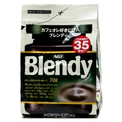 Растворимый кофе Standart Blendy AGF, Япония, 70 г Акция