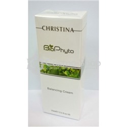 Christina BioPhyto Balancing Cream/ Био-фито балансирующий крем для нормальной и жирной, чувствительной и себорейной кожи 75мл