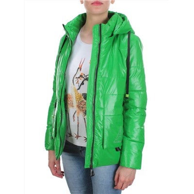 8266 GREEN Куртка демисезонная женская BAOFANI (100 гр. синтепон)