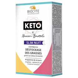 Biocyte Keto Slim Nuit 60 G?lules