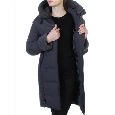 789 DK. GRAY Зимнее пальто с капюшоном SIYAXINGE
