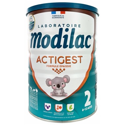 Modilac Actigest 2e ?ge de 6 ? 12 Mois 800 g